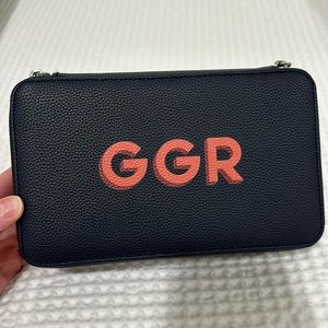 NWOT Mark & Graham Jewelry Travel Case - Monogrammed GGR